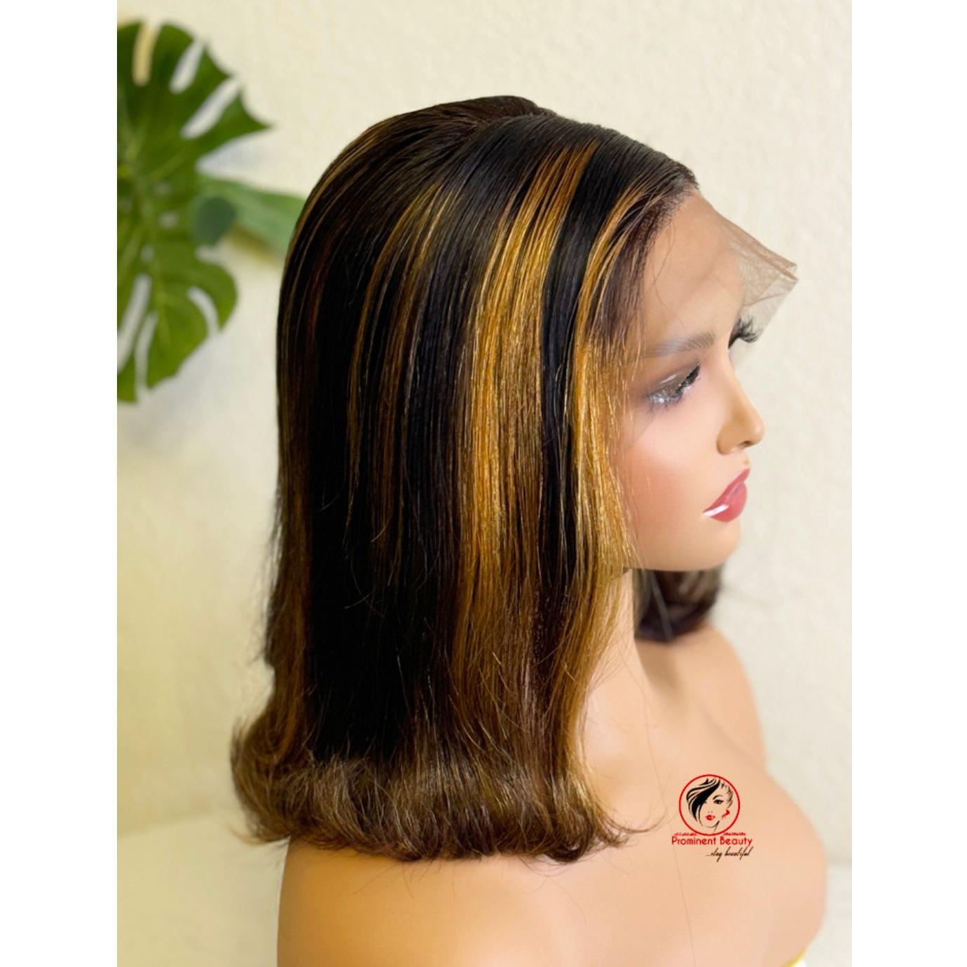 Highlighted Streak Wig