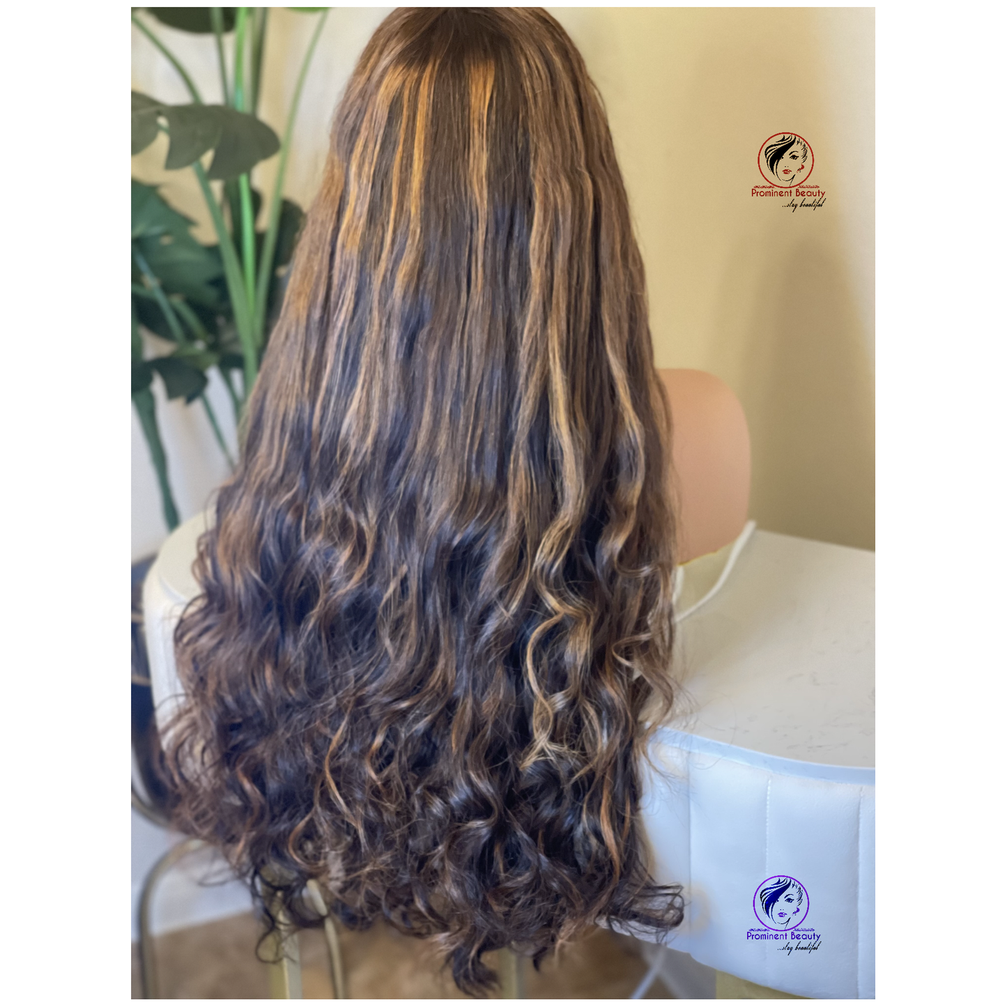 Ombre human hair wig
