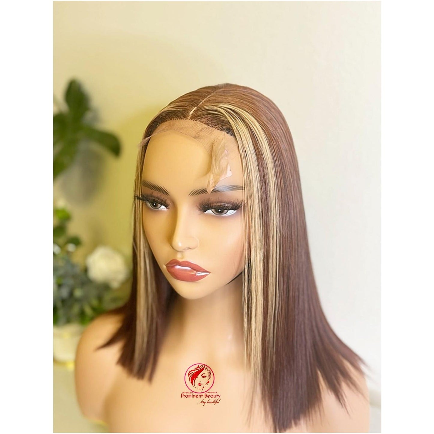 Glueless Highlighted Wig