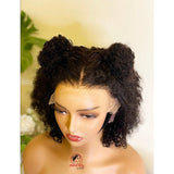 Frontal Curly Human Hair Wig