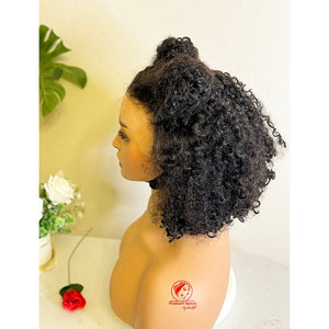 Frontal Curly Human Hair Wig