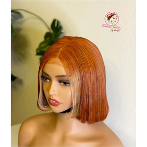 Joyousdiva short custom ombre bob