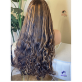 Ombre human hair wig