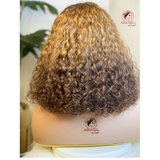 Short Curly Ombre Human Hair