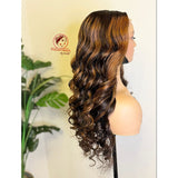 24” Ombre Curly Wig