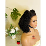 Frontal Curly Human Hair Wig