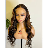 24” Ombre Curly Wig