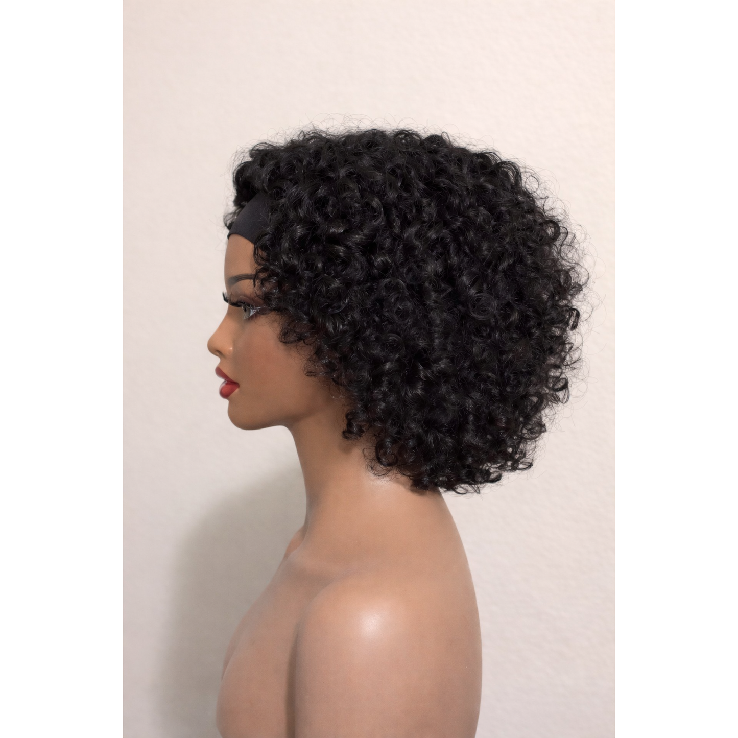 Headband Curly Bob Wig – Wear & Go | Glueless