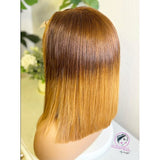 Ombre brown bob