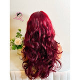 Joyousdiva Wine Wig