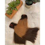 2bundles Ombre Bone Straight Hair