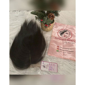 Center Part Straight Hair Closure